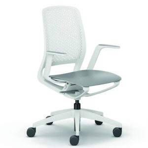 siva ergonomska stolica se:motion bez tapeciranog naslona
