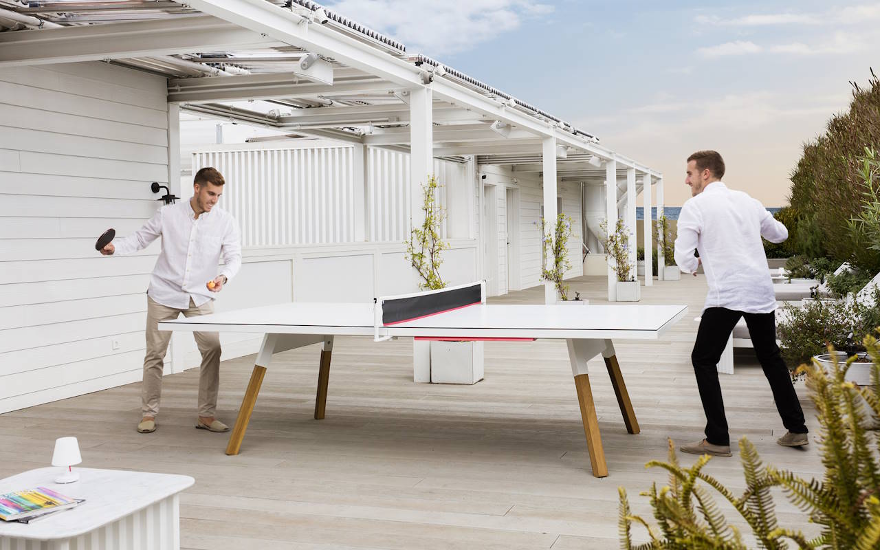 YOU AnD ME outdoor stol za stolni tenis bijeli 2
