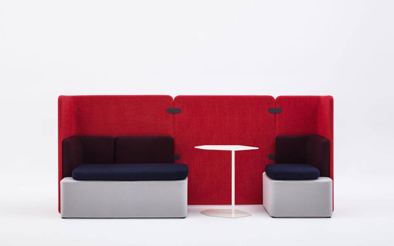 uredska sofa KAIVA s niskim naslonom 2