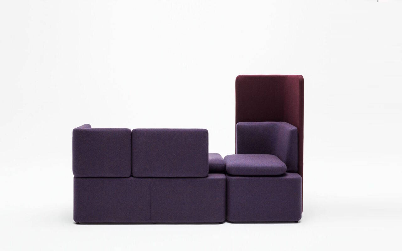 uredska sofa KAIVA s visokim naslonom