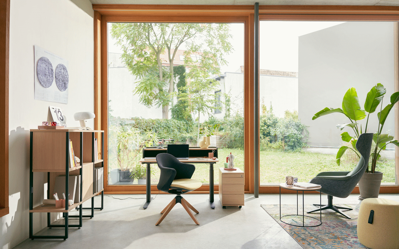 se flair stolica u home officeu