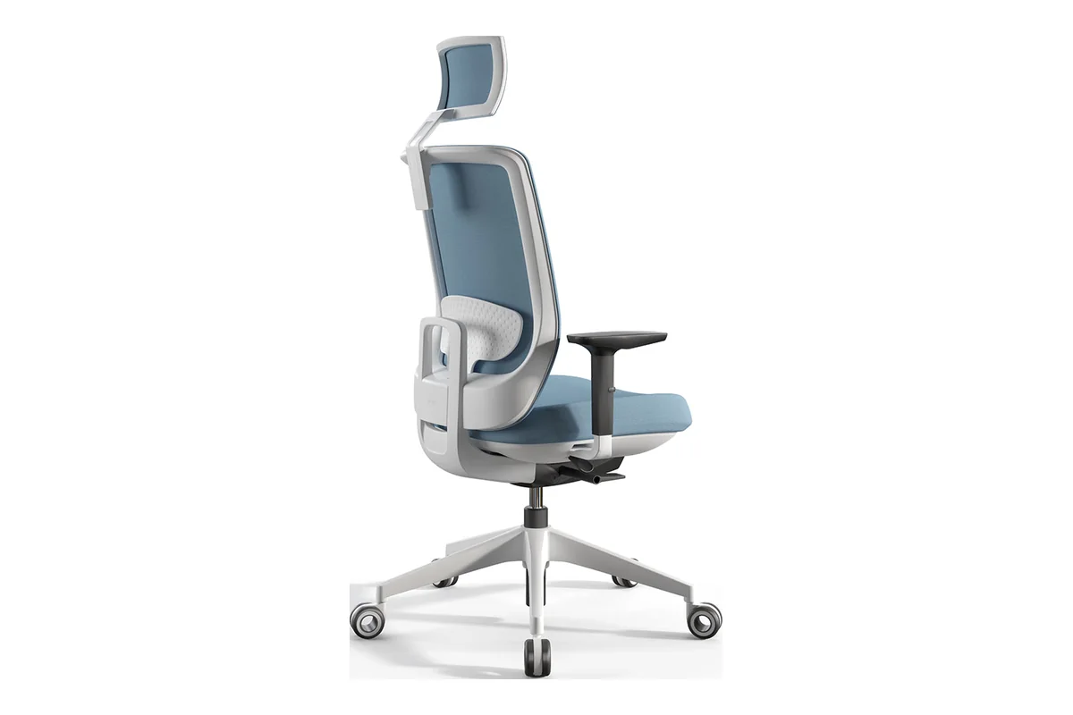 Ergonomska uredska stolica Trim s naslonom za glavu i podesivim naslonima za ruke